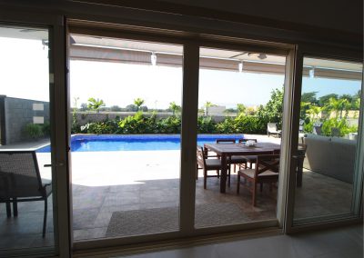 Casa Carrier, view to the pool